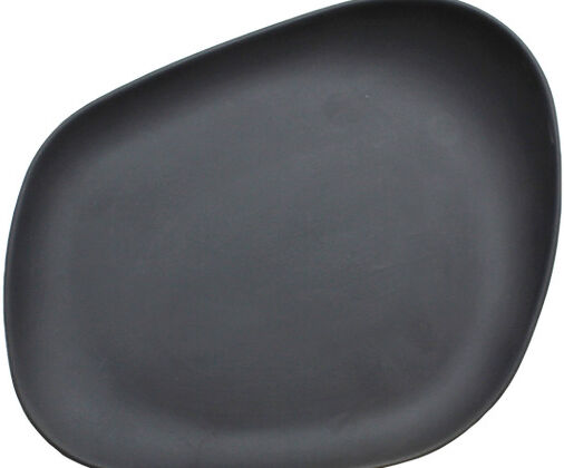Cookplay Piatto Piano Nero Opaco 23 Cm Yayoi
