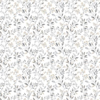 Galerie Wallcoverings Just Kitchens Spring Leaf Trail Vinyl on Non-woven Matte Wallpaper Roll