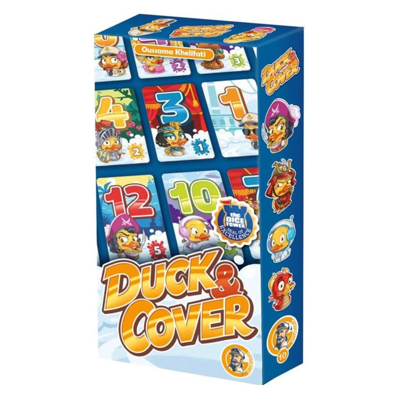 Asmodée Duck & Cover - Ed. Italiana (Italienisch, Spanisch, 2 - 7 Spieler) (CAPGDUCKM2)