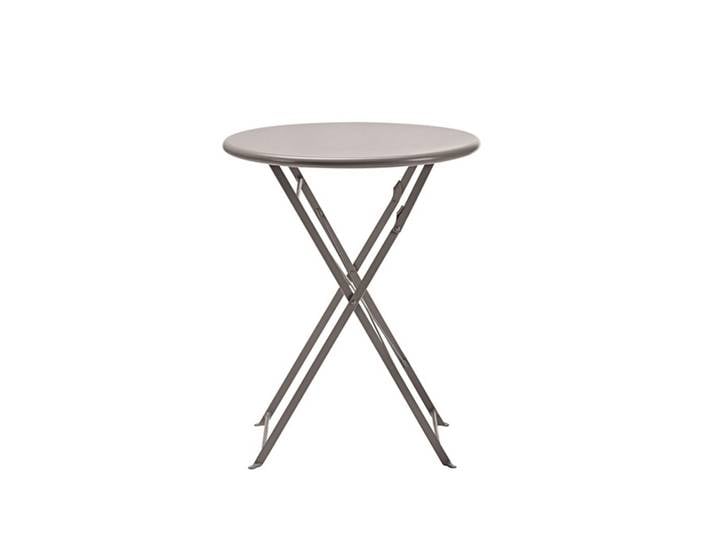 Klapp-Tisch Flower Ethimo grau, Designer Ethimo Design Studio, 75 cm