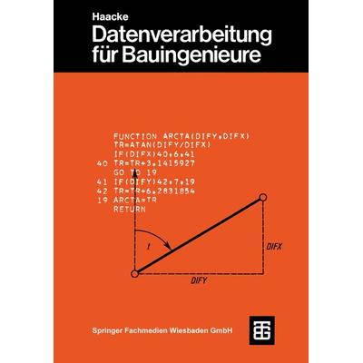 Datenverarbeitung für Bauingenieure, Taschenbuch von Will Burghardt,Jürgen Becker,Wolfhart Haacke,Werner Haselbach,Franz-Josef Kevekordes, Vieweg &
