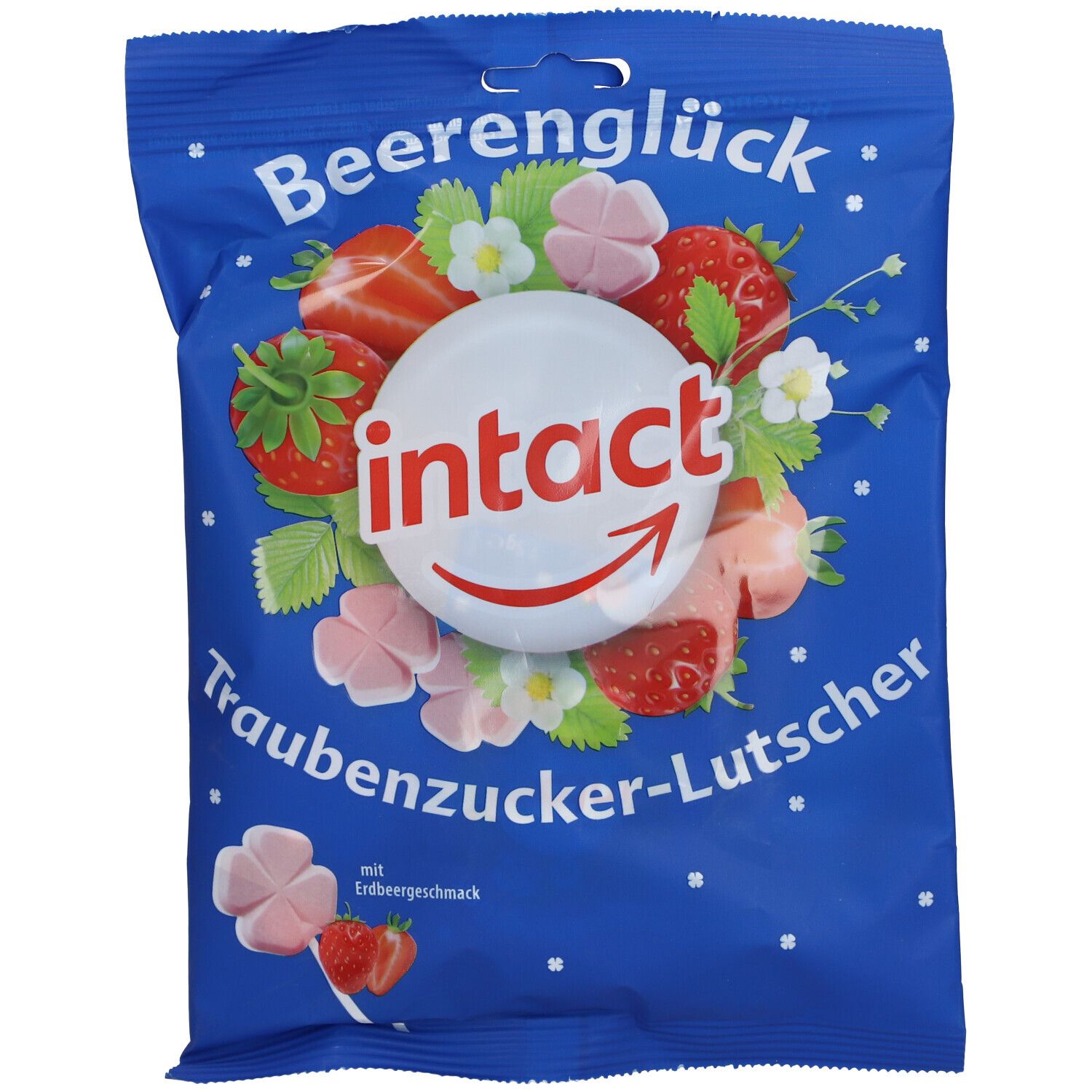 Intact Traubenzucker Lutscher Beerenglück 75 g Bonbons
