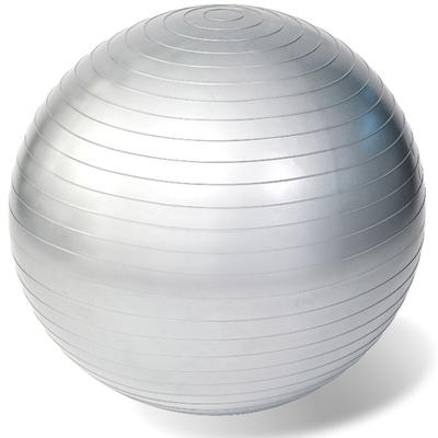 Gymnastikball Rehaforum 75 cm silber metallic 1 St Ball new