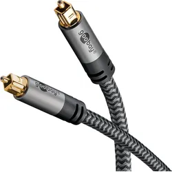 GOOBAY 65305 - Toslink Kabel, Toslink Stecker, 2 m