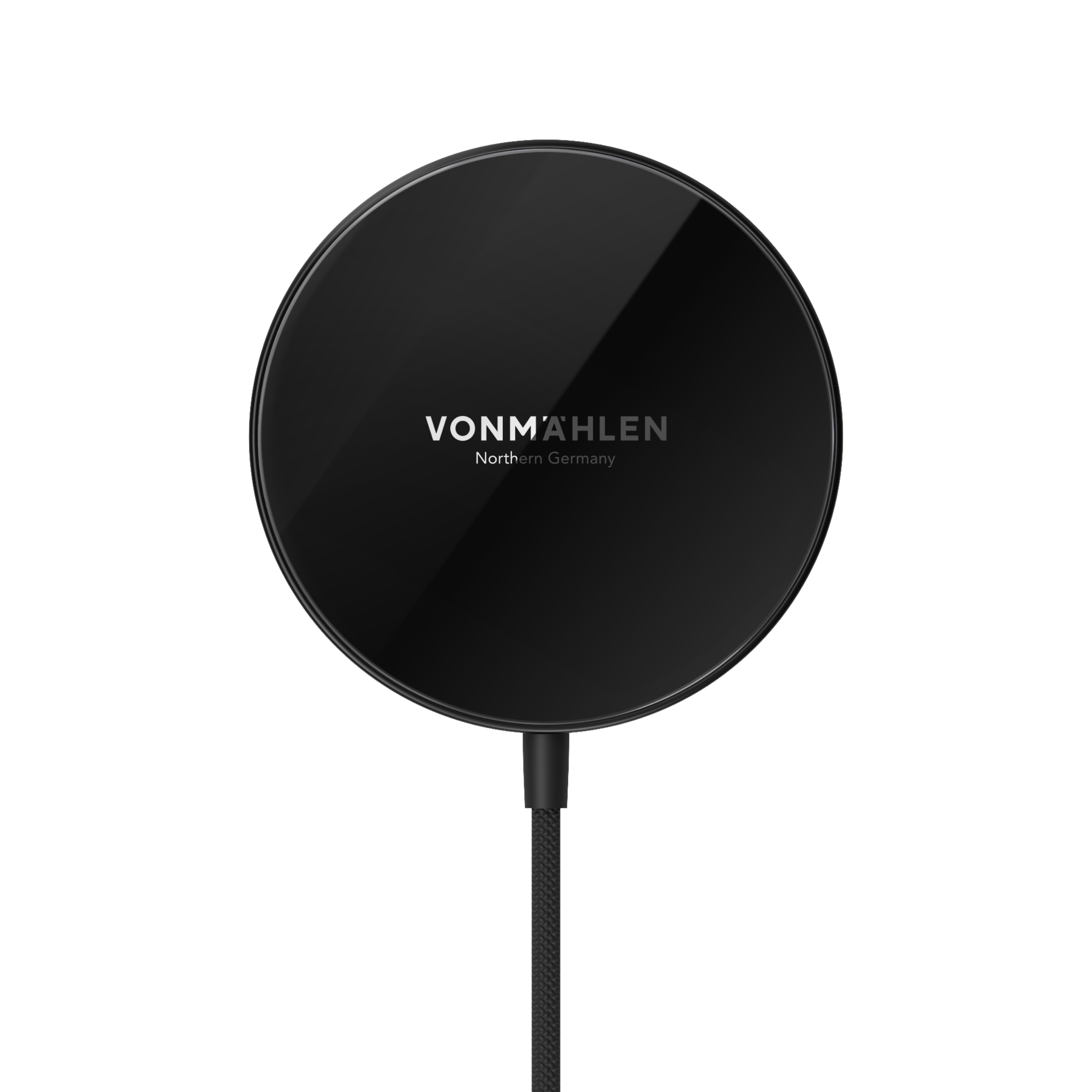 Vonmählen Wireless Charger Aura Mini magnet. Ladekabel Black