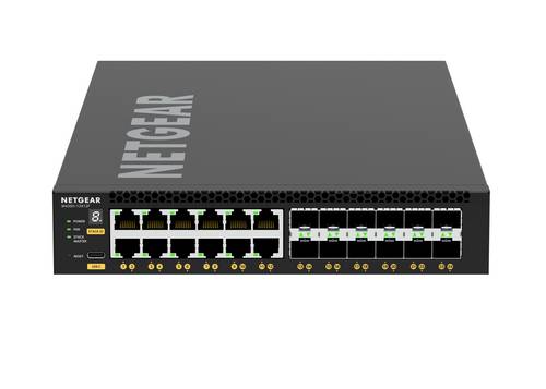 NETGEAR XSM4324-100NES M4350-12X12F Netzwerk Switch RJ45/SFP+ 480 GBit/s