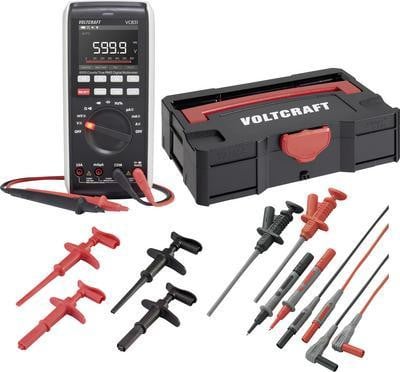 Voltcraft VC-831 handmultimeter set met T-Loc systainer en extra accessoires