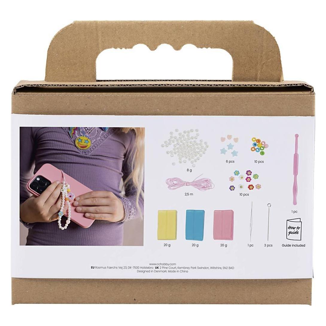 Creativ Company Mini Craft Kit Modelling - Mobile charm - assorted colours (977850) (977850)