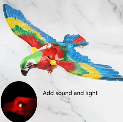 Inspire Picks Electric Flying Bird Cat Toy Interactive Hanging Bird Simulator For Curious Cats parrot upgraded