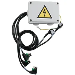 Barberi vorverdrahteter Elektrokasten zum Anschluss von 3 Pumpen und 2 Antrieben (3-Punkt-Typ) M10.03P.3MM, für Grundfos UPM3