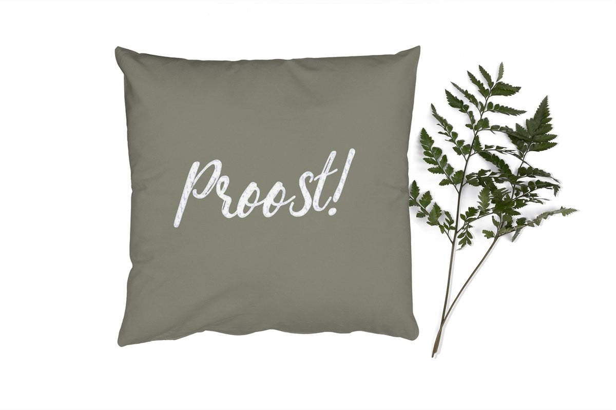PillowMonkey Sierenkussen met Quotes en Spreuken - 60 x 60 cm