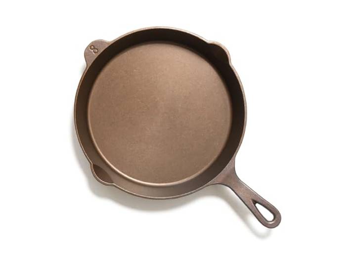Lancaster Cast Iron Leichte Gusseisen-Pfanne, 26,7 cm, vorgebrannte Bratpfanne, hergestellt in den USA