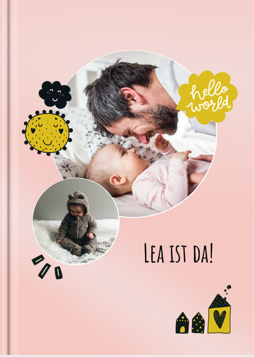 Myposter Digital "Baby Girl" im Format A4 hoch