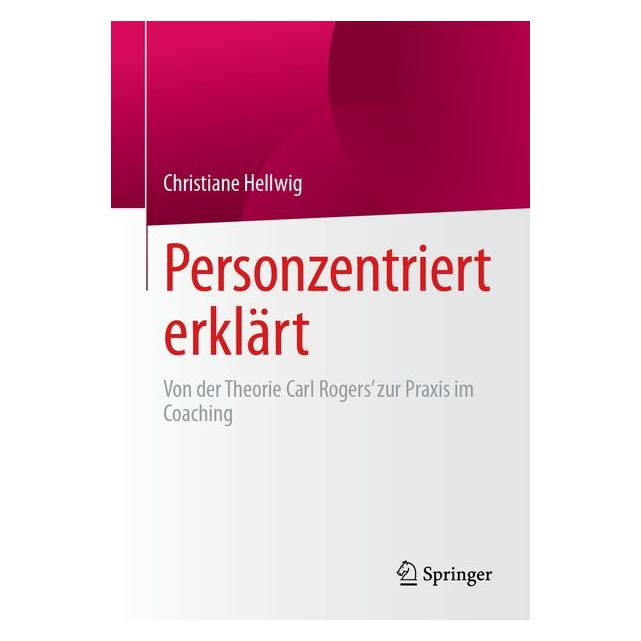 Springer Personzentriert erklärt (Deutsch, Christiane Hellwig) (59914762)