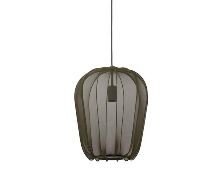 Light & Living Hanglamp Plumeria - Groen - Ø34cm