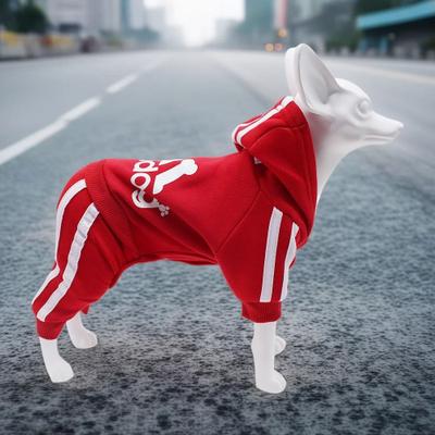 Uplifted Finds Adidog Dog Jumpsuit Sports Suit For Small Dogs l black