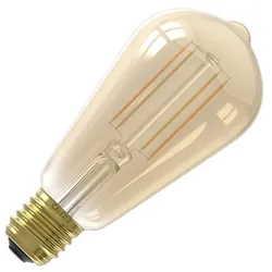 Calex | Smart | E27-Fassung | Rustikal | ST64 | Gold | 7W | Steuerungs-App