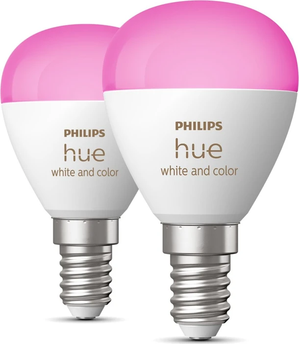 Philips Hue White and Color Ambiance 5,1 W E14 Tropfenform 2 Stück, 2 Stk