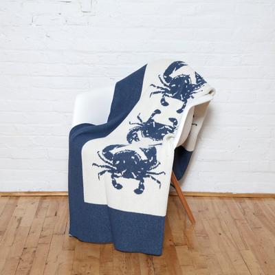 In2Green Coastal Sea Creature Knit Throw