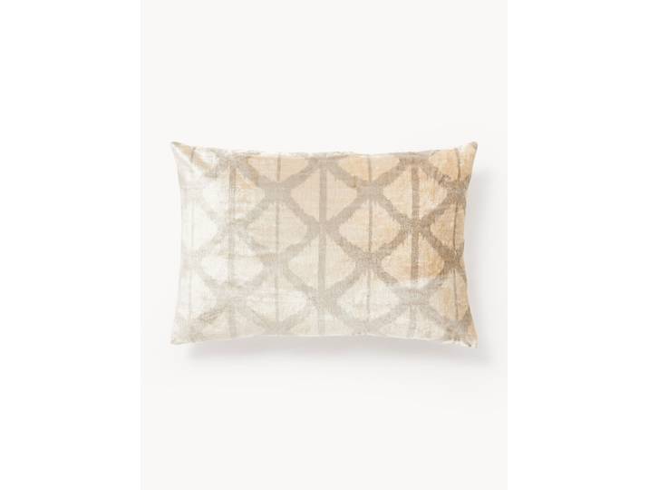 Viscose kussenhoes Drew met ingeweven jacquard patroon