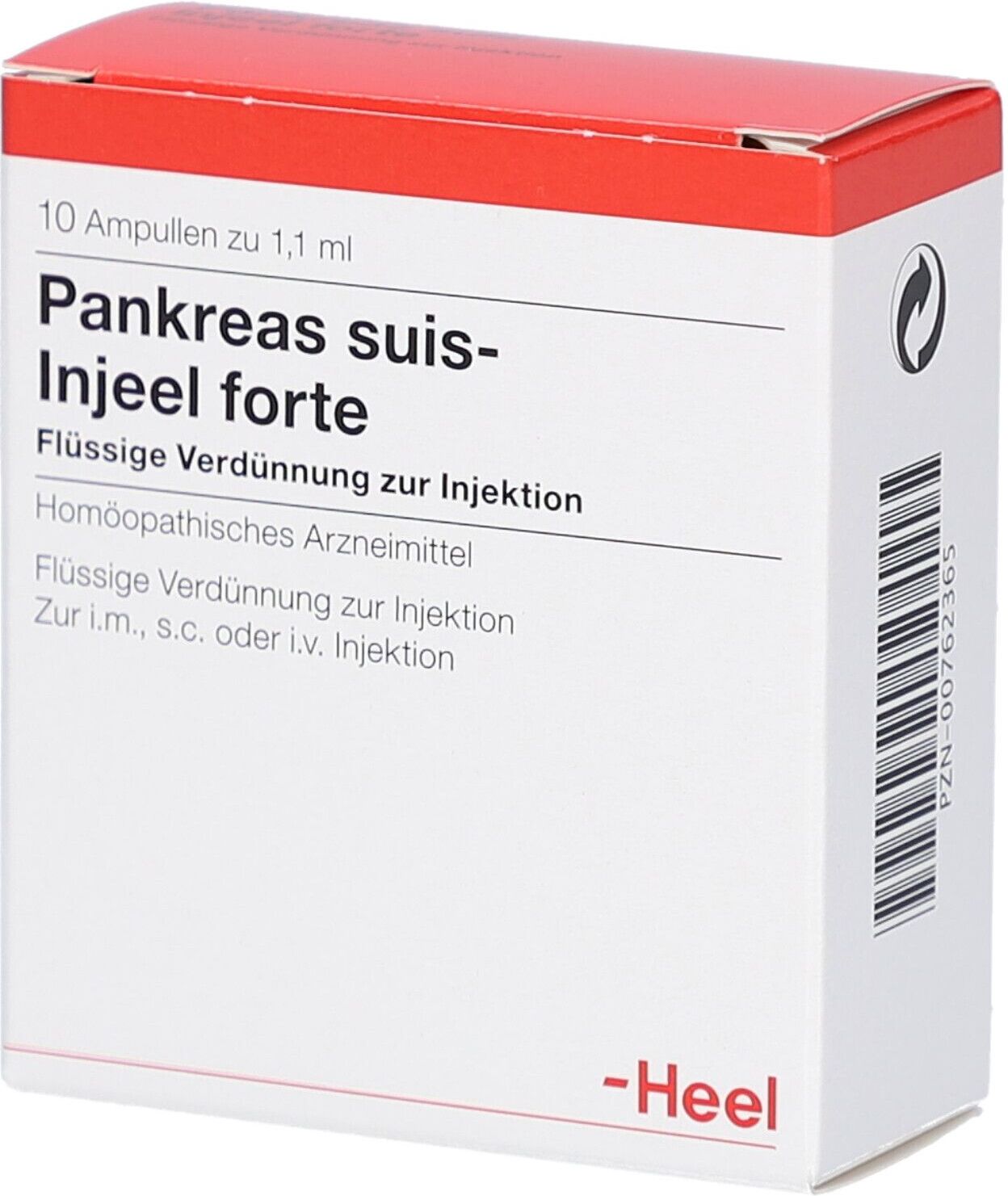 Heel Pankreas Suis Injeel forte Ampullen 10 St