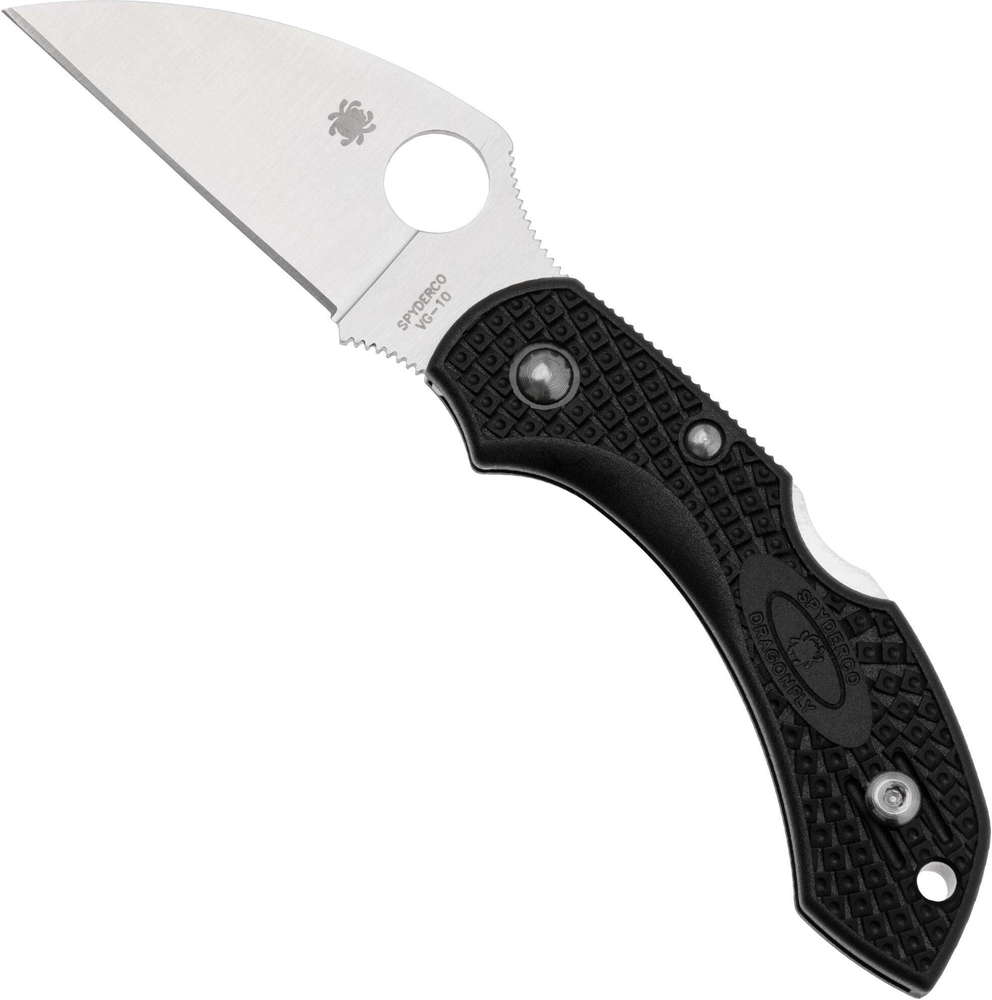 Spyderco Dragonfly 2 Wharncliffe C28FPWCBK2 coltello da tasca