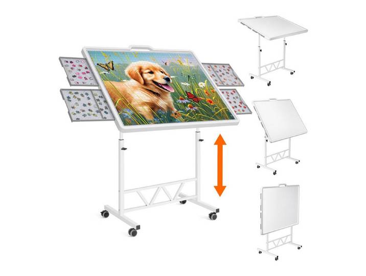 Lifewit Puzzleunterlage Puzzlebrett Tragbar Puzzle mit Filzmatte Multifunktionaler Puzzletisch