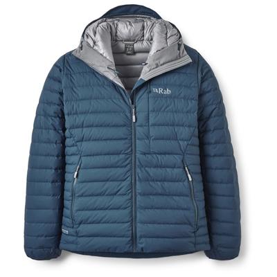Rab - Microlight Windstopper Hoody - Daunenjacke Gr XL blau