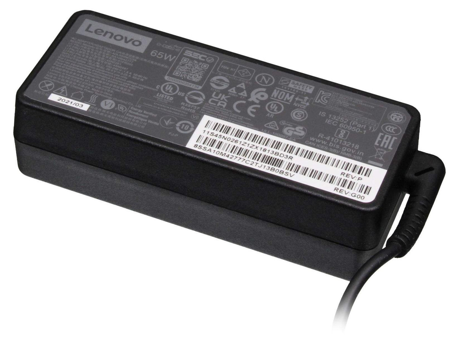 Lenovo 45N0257 Interne voeding 65W zwart netadapter en spanningsomvormer