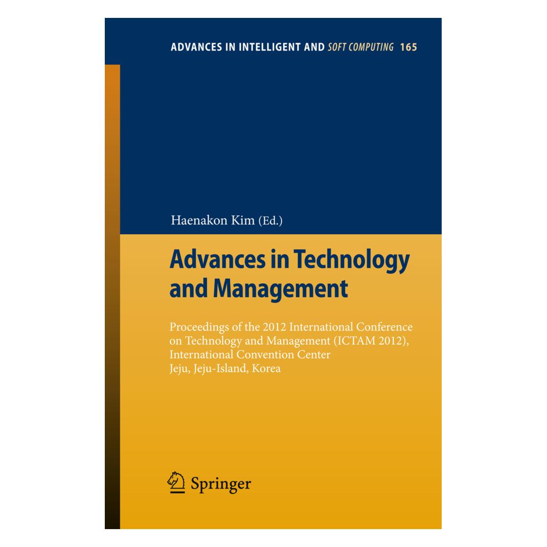 Springer Advances in Technology and Management (Englisch, Softcover, Haenakon Kim) (55482452)