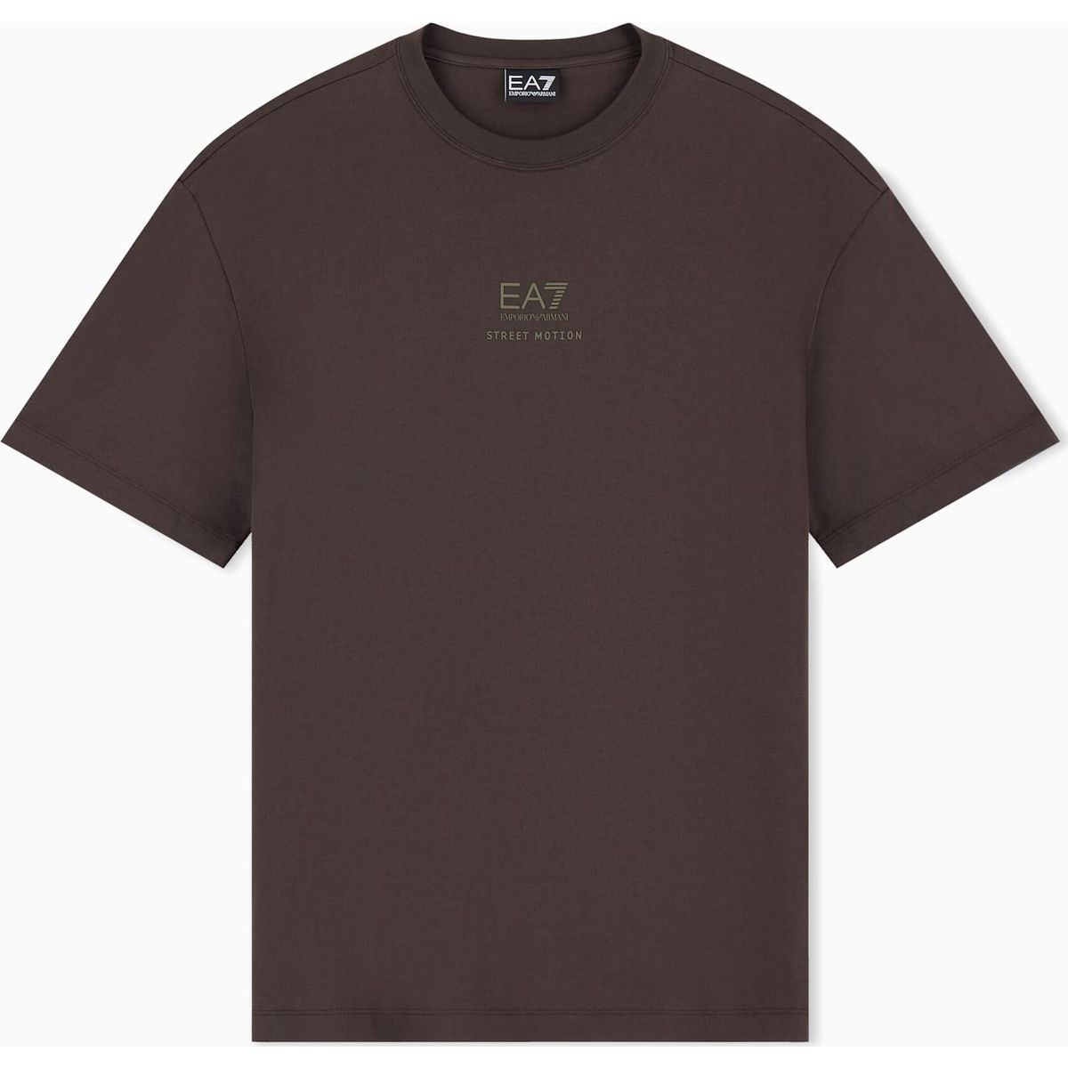 EA7 Train Graphic Series M Tee SS Camou - Train Graphic Series M Tee SS Camou mulch (U6027) M 7M002129 AF12874-U6027-M