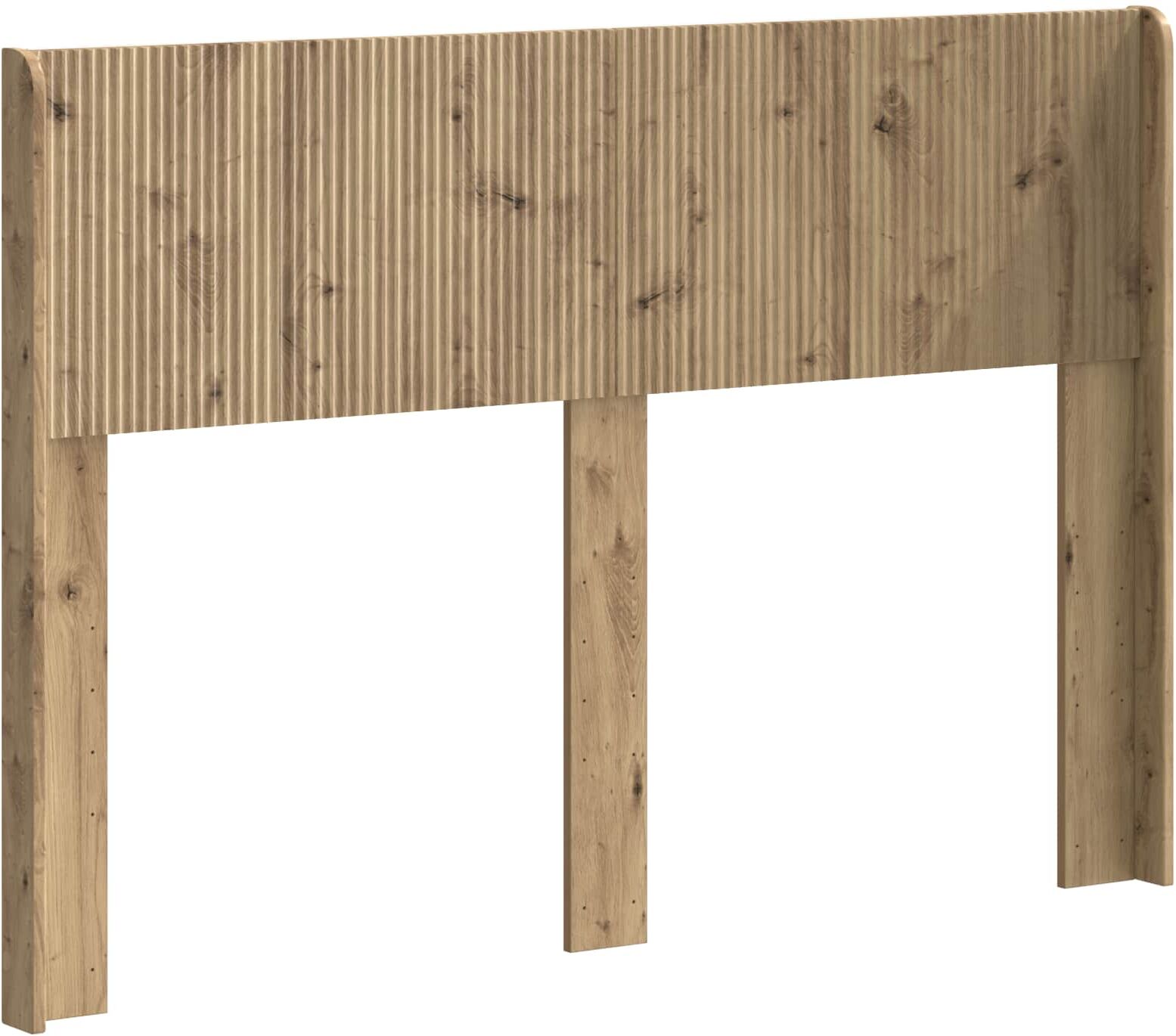 vidaXL Tête de lit Chêne artisanal PB