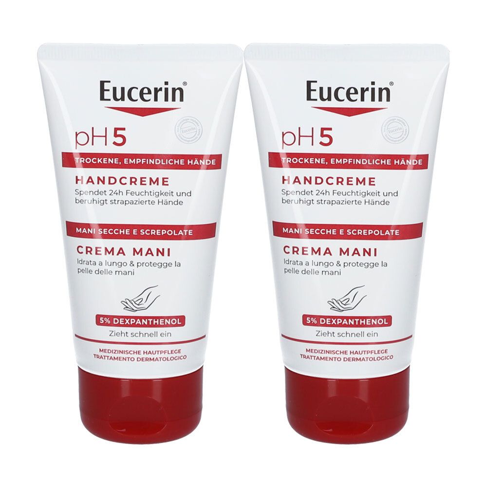 Eucerin pH5 Handcreme 2x75 ml Emulsion