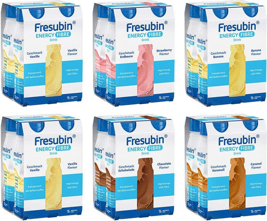 Fresubin Energy Fibre Trinknahrung Mischkarton   Aufbaukost