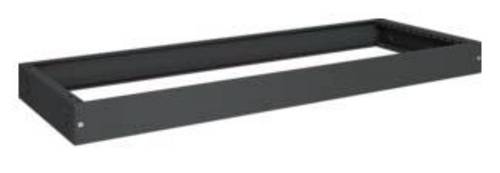 Hager FZ655A FZ655A Sockel univers 100x1300x400 f.FR+FS Schrank Sockel Schwarz 1St.