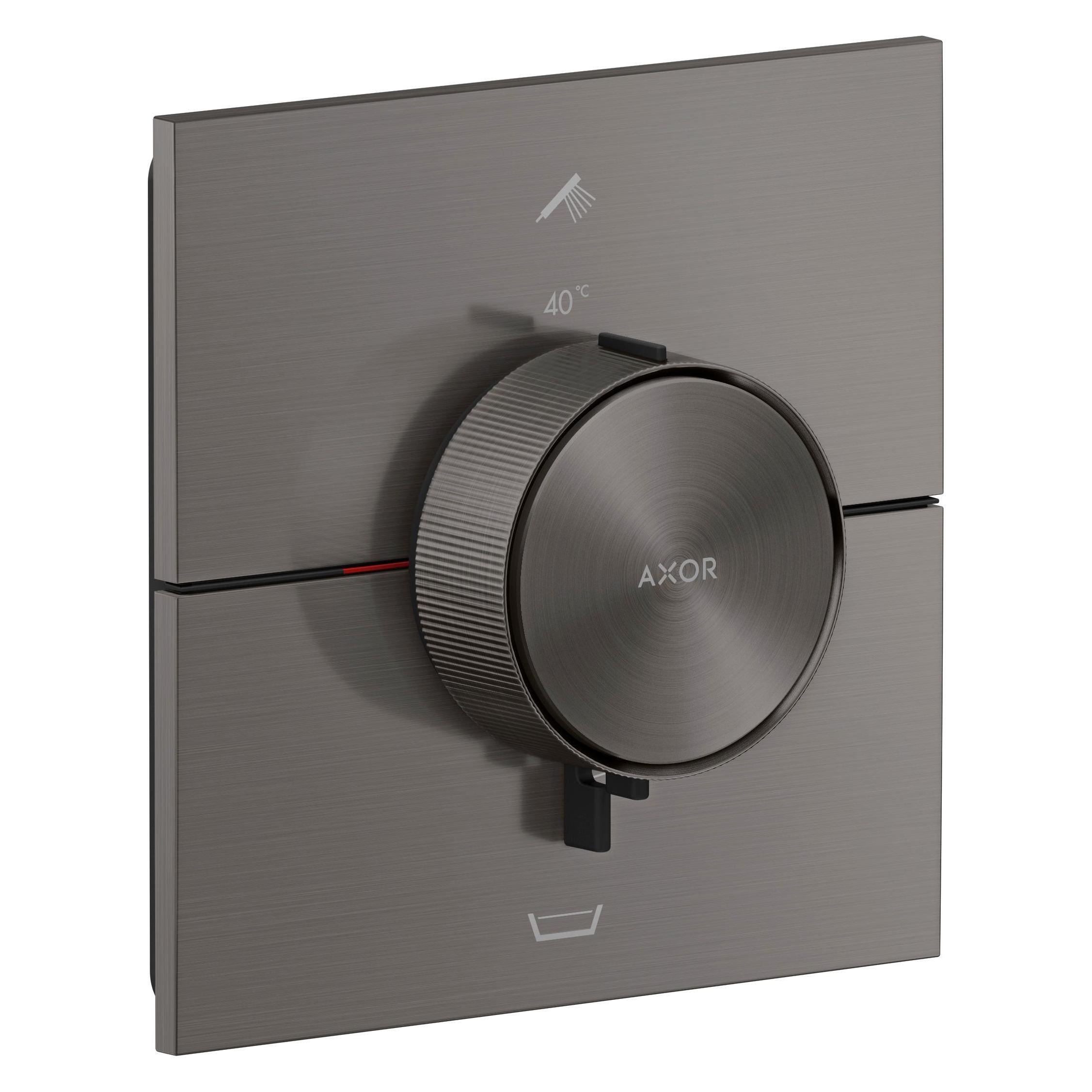hansgrohe AXOR ShowerSelect ID Thermostat, Unterputz, eckig, 2 Verbraucher, integrierte Sicherungsko (36753340)