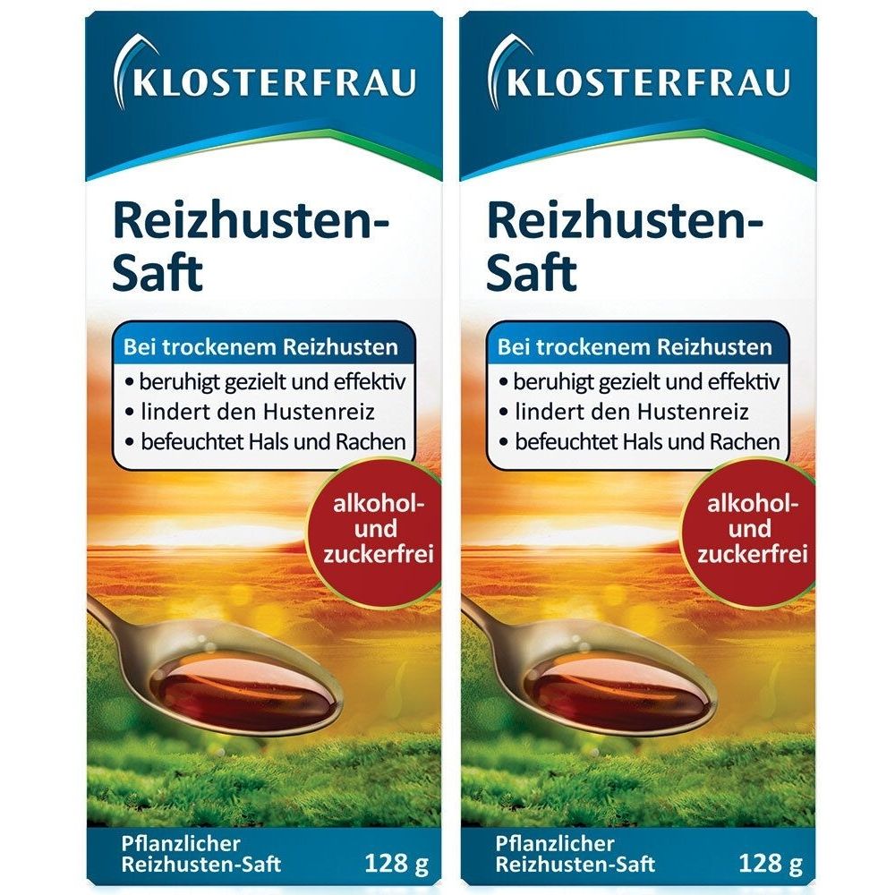 Klosterfrau Reizhusten Saft 2x 2x128 g