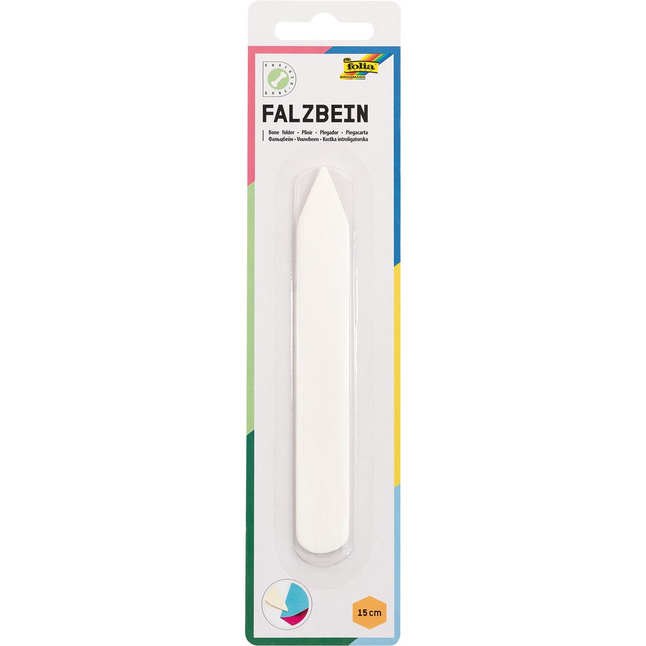 folia Falzbein beige aus Knochen
