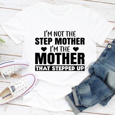 ForAllApparel I'm Not The Step Mother White 3XL