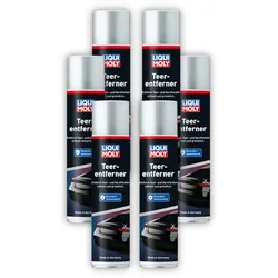 6x Reiniger LIQUI MOLY 1600 Teerentferner Teer Harz Entferner Pflege Auto 400ml