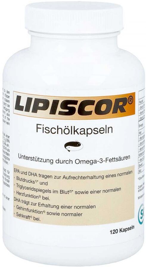 Lipiscor Fischöl Kapseln