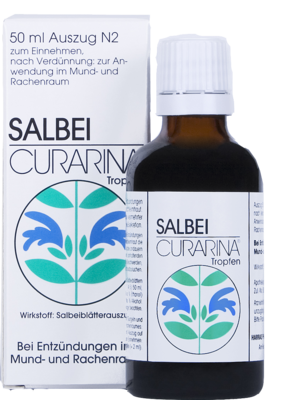 Harras Pharma Curarina Arzneimittel GmbH SALBEI CURARINA Tropfen 50 ml 03223373