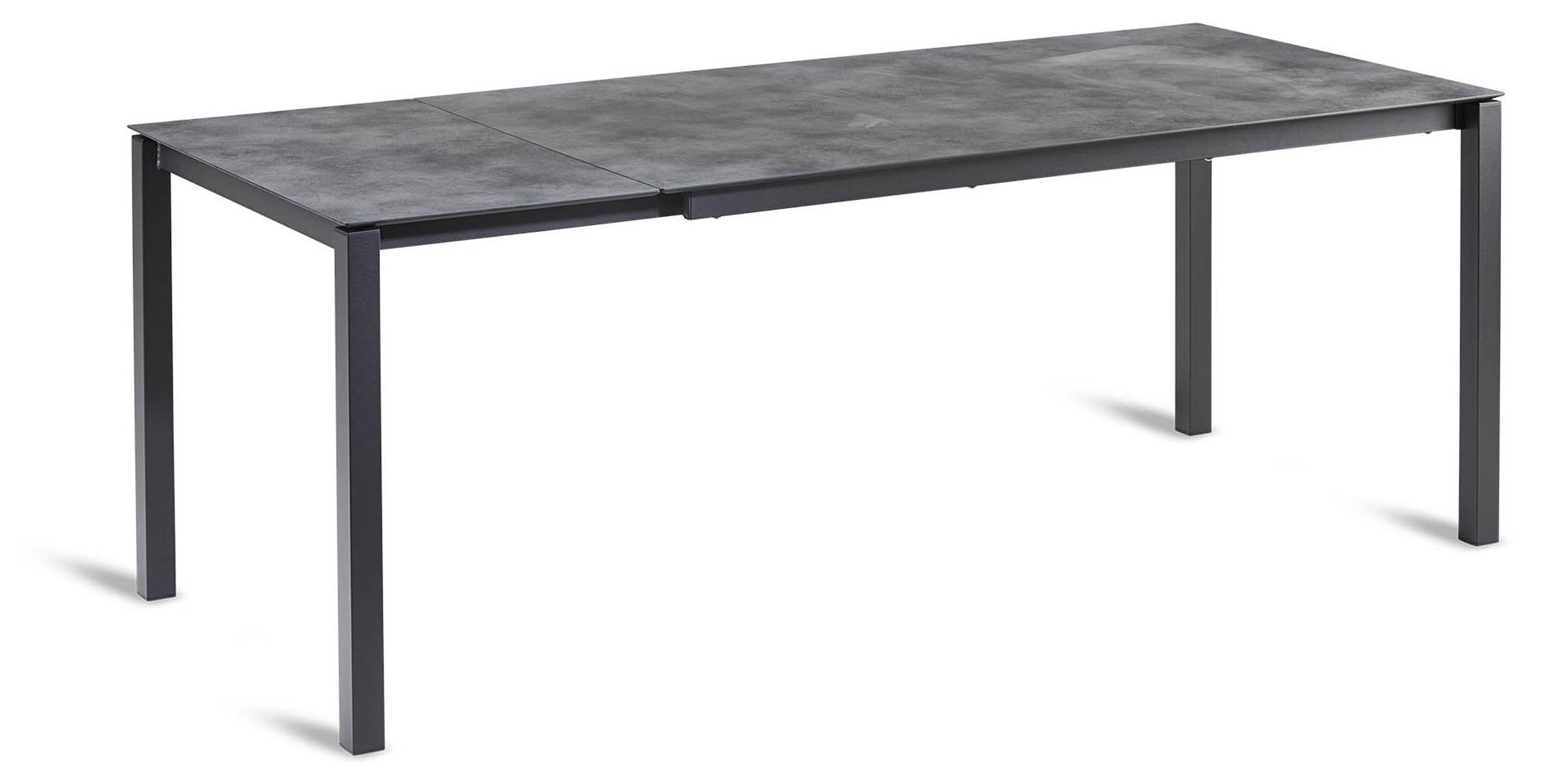 Ausziehtisch Palazzo 120/160-200x80cm anthrazit