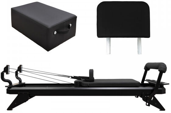 HEGREN TALMA 62 Pilates Reformer Package Black Frame/Black Upholstery