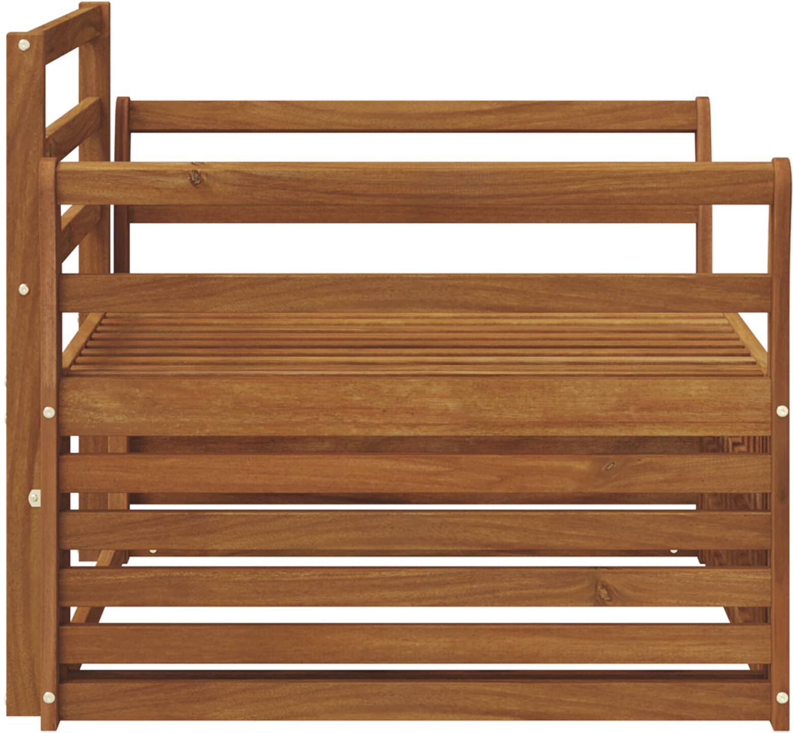 vidaXL 2 pc Canapé d’extérieur Naturel