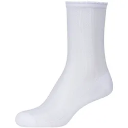 camano Ajour Silky Trachten Socken Damen 1001 - white mix 35-38