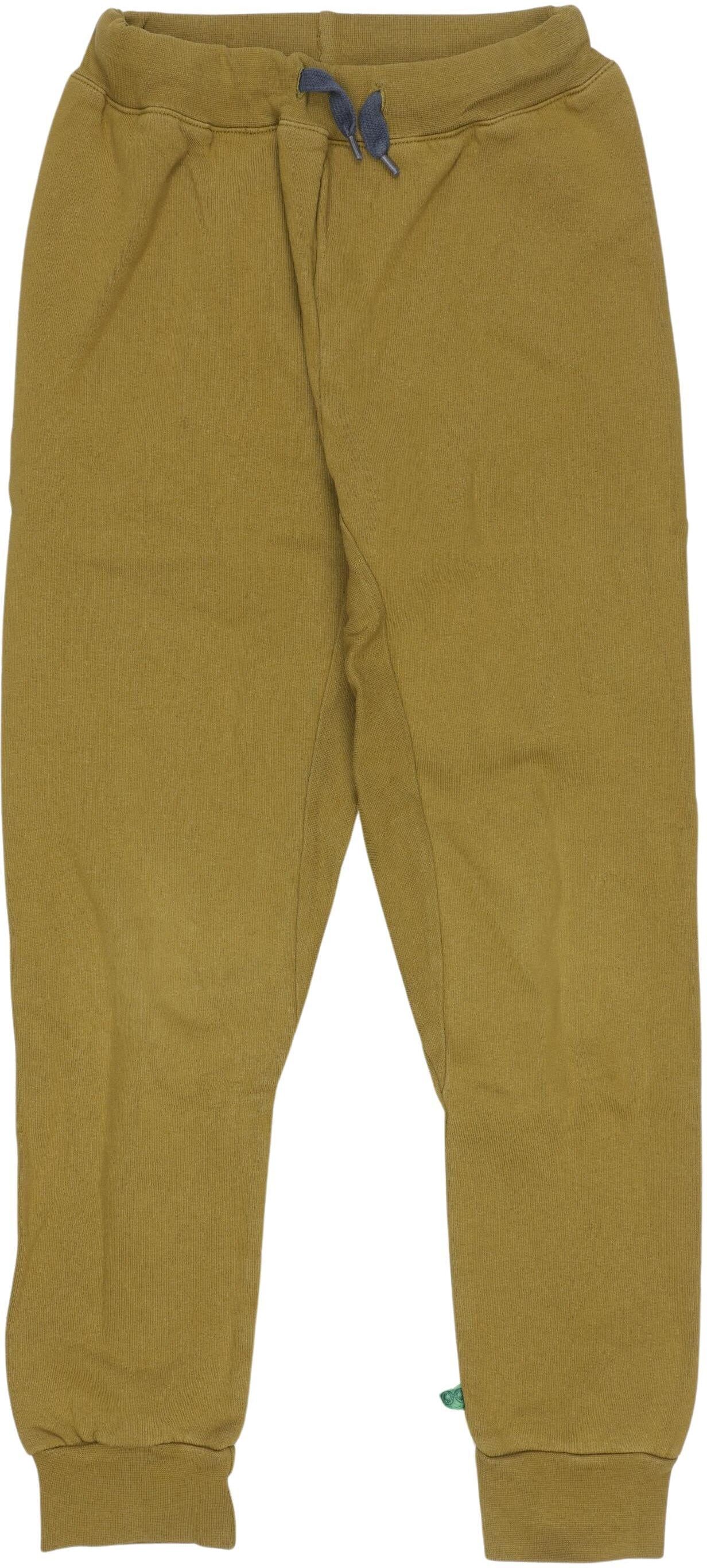 Freds World by Green Cotton Jungen Stoffhose, Gelb, Gr. EU 128, Baumwolle - Second Hand