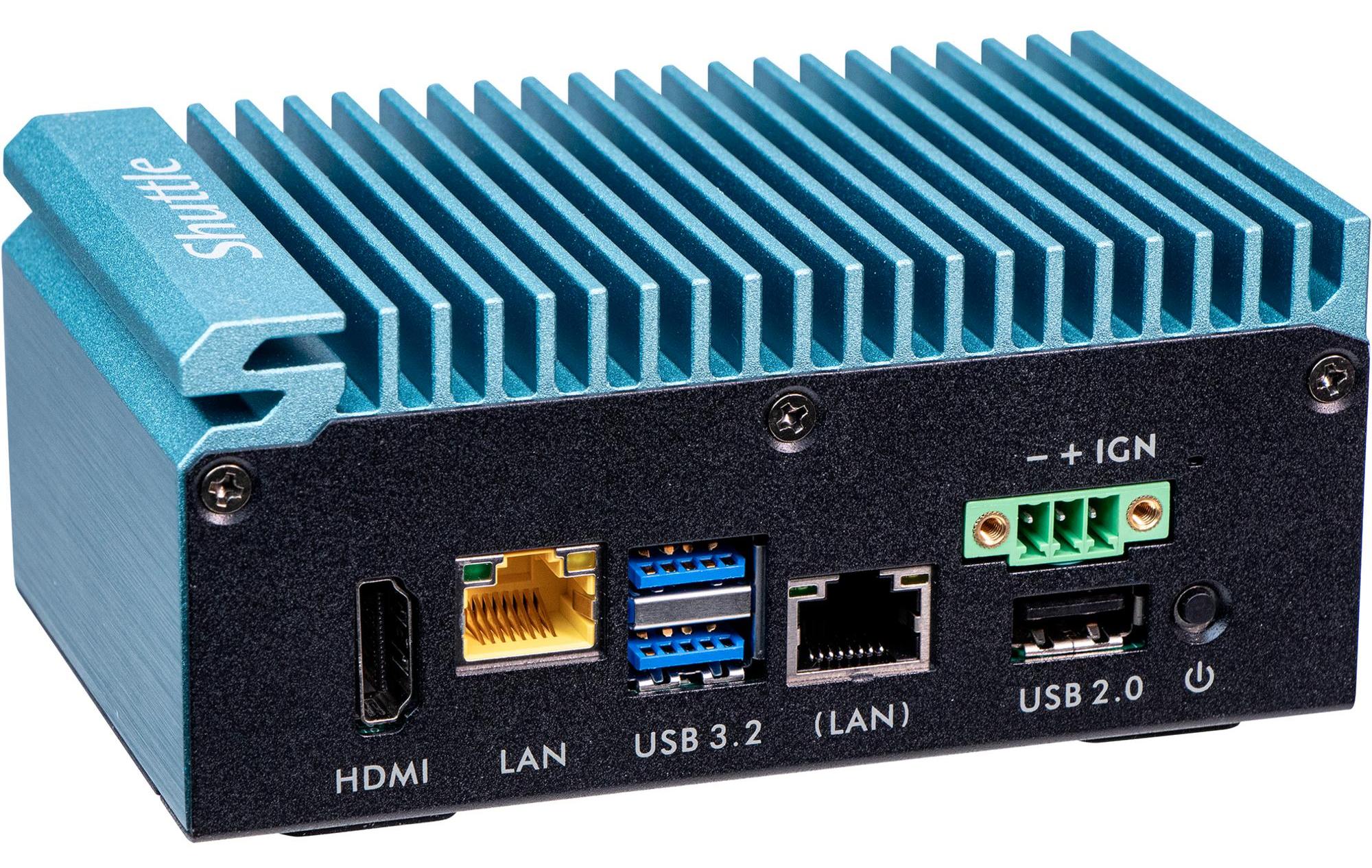 Shuttle Edge PC SPCEL02P, Barebone, (ohne Betriebssystem, PoE)