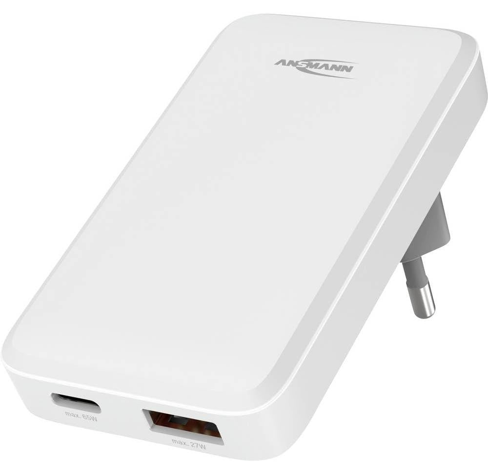 ANSMANN USB-oplader 265PD, 65W, USB-C en USB