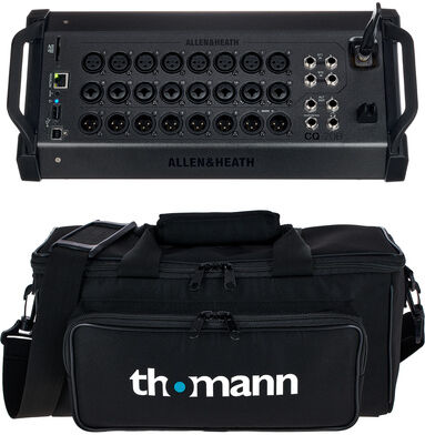 Allen & Heath CQ20B Bag Bundle Noir